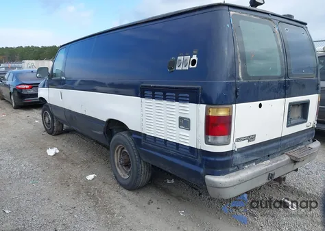 1993 Ford Econoline E350 Super Duty Van from USA, damaged, VIN 1FTJS34H9PHB76573